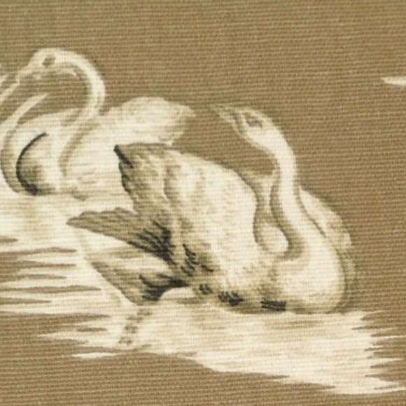 Luxury Marquette Pewter Toile Textile - Picture 4 of 4